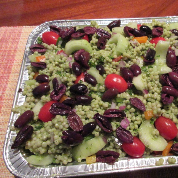 Party-Size Greek Couscous Salad