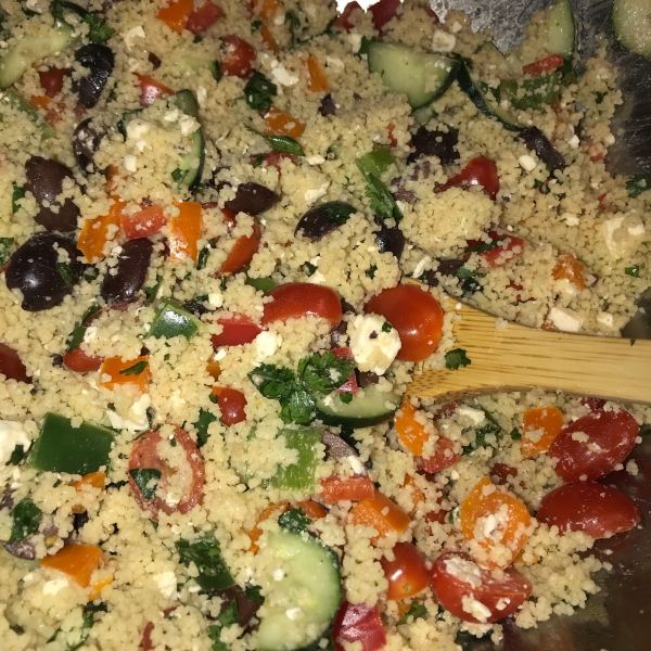 Party-Size Greek Couscous Salad