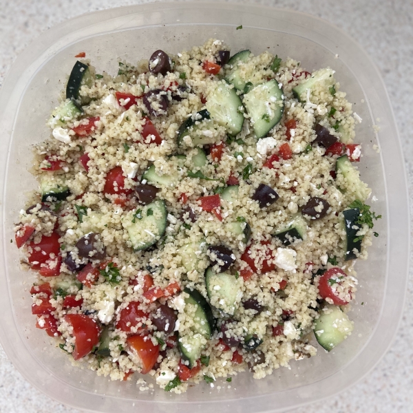 Party-Size Greek Couscous Salad