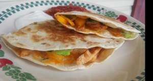 Chicken and Vegetable Quesadillas