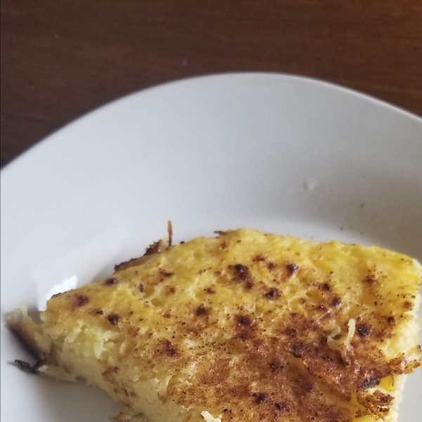 Mock Coconut Pie (Spaghetti Squash Pie)