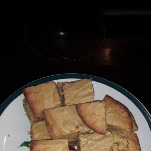 Chewy Peanut Butter Brownies