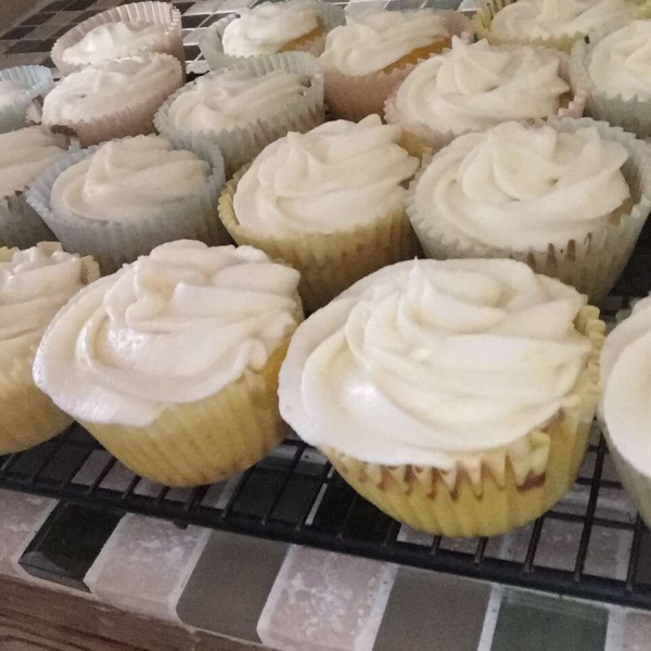 Lemon Cake with Lemon Filling and Lemon Butter Frosting