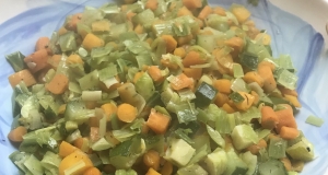 Sauteed Carrots and Leeks