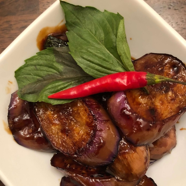 Hot and Sour Chinese Eggplant