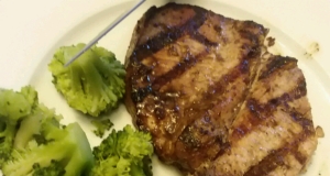 Grilled 'Fusion' Pork Chops