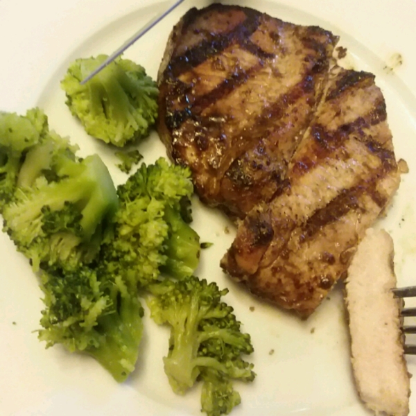 Grilled 'Fusion' Pork Chops