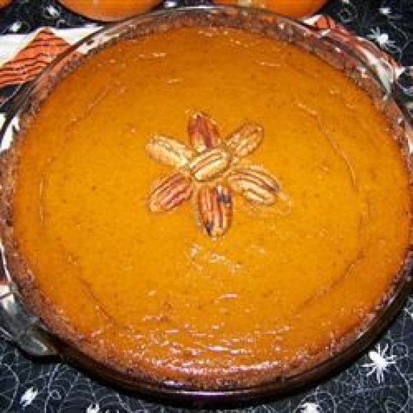 Gingersnap Pumpkin Pie