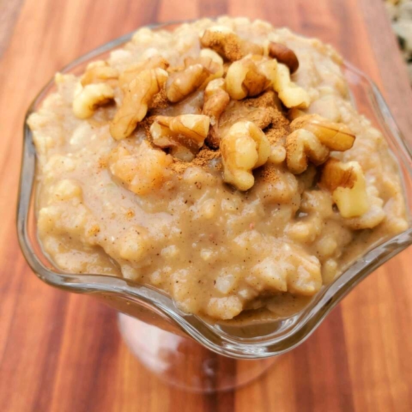 Vegan Sweet Potato-Rice Pudding