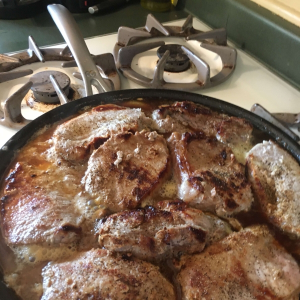 Pork Chops and Sauerkraut
