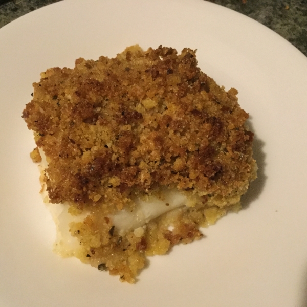 Cod with Italian Crumb Topping