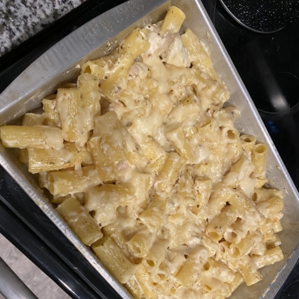 Chicken Alfredo Bake