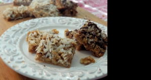 Ollie Bean's Coconut Bar Cookies