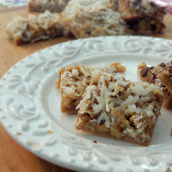 Ollie Bean's Coconut Bar Cookies