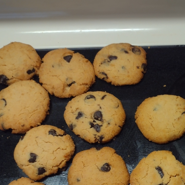 Eggless Peanut Butter Cookies