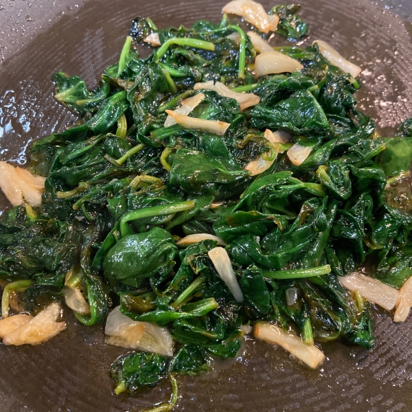 Garlic Spinach