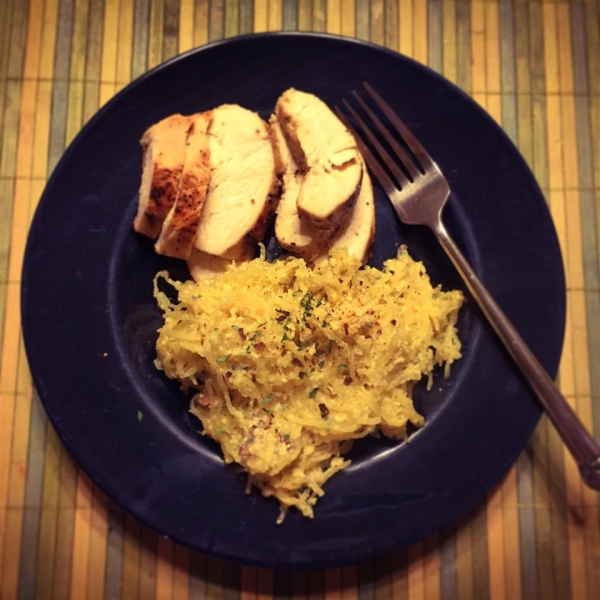 Spaghetti Squash Carbonara