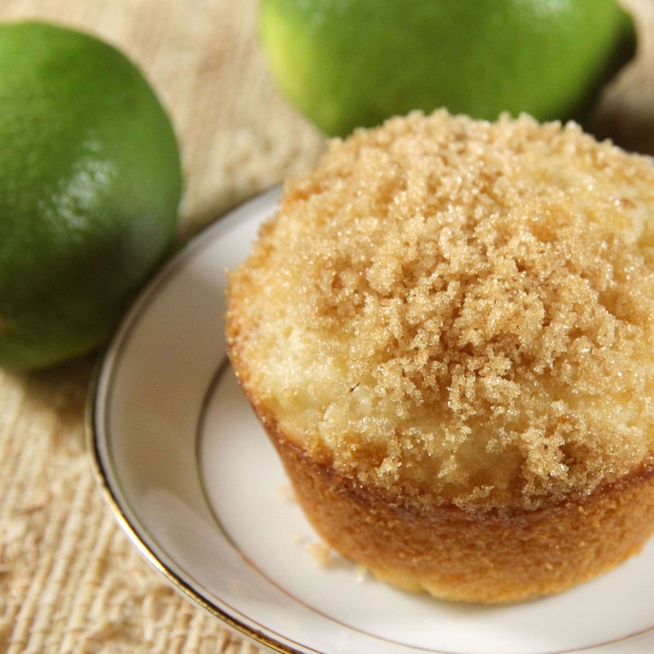White Chocolate-Lime Muffins