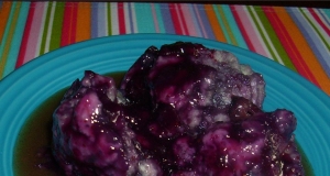 Bertha's Blueberry Dumplings