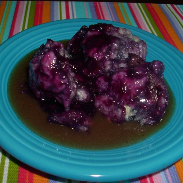 Bertha's Blueberry Dumplings