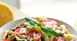Lemon Ricotta Pasta with Vegetables