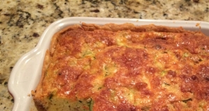 Zucchini Cornbread Pie