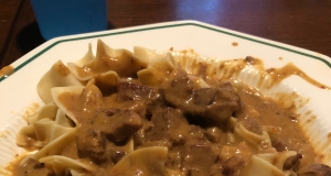 Slow Cooker Beef Stroganoff II