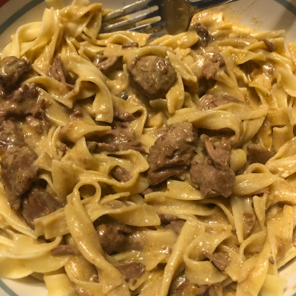 Slow Cooker Beef Stroganoff II