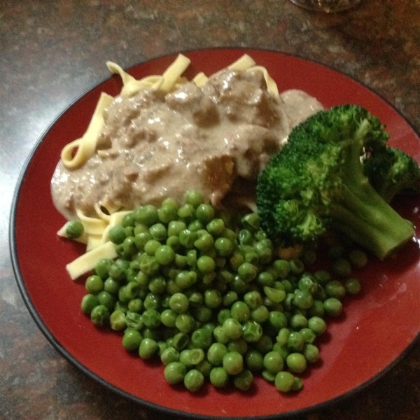 Slow Cooker Beef Stroganoff II