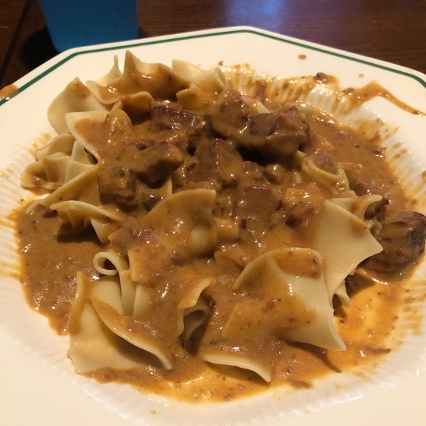 Slow Cooker Beef Stroganoff II