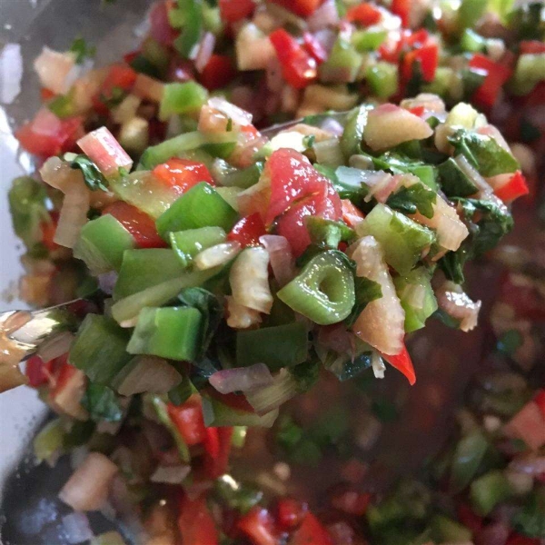 Tangy Rhubarb Salsa