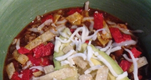 Sarah's Spicy Turkey Chili