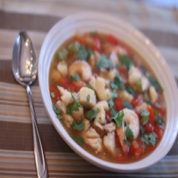 Paleo Seafood Chili