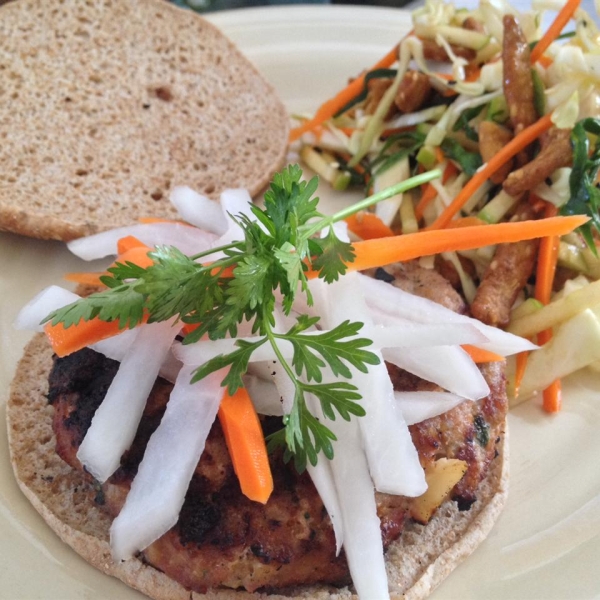 Asian Turkey Burgers