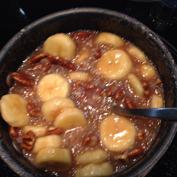 Bananas in Caramel Sauce