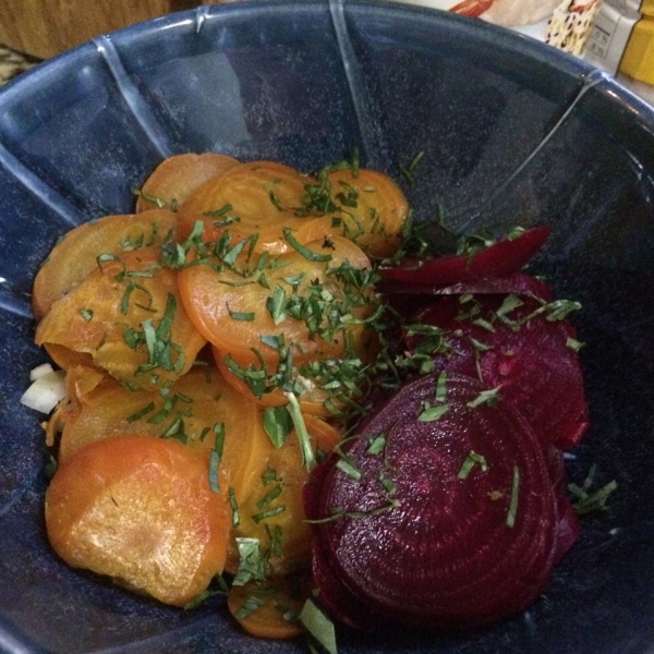 Garlicky Beet Delight