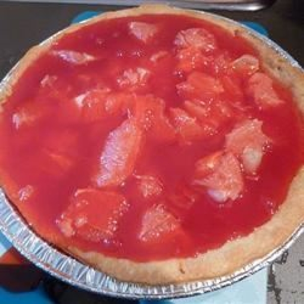 Sparkling Grapefruit Pie