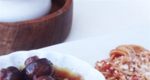 Stovetop Marinated Mushrooms