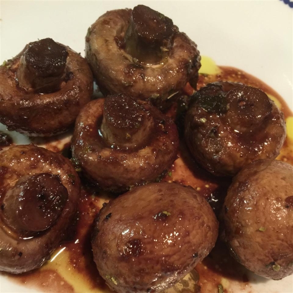 Stovetop Marinated Mushrooms
