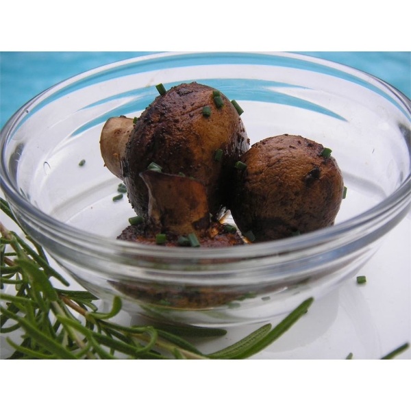 Stovetop Marinated Mushrooms