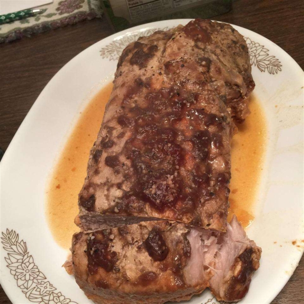 Slow Cooker Cranberry Pork