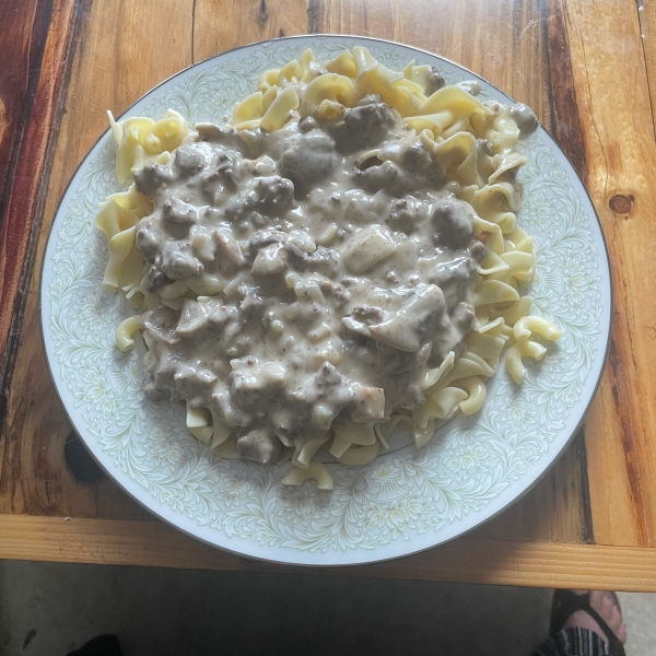 Quick and Easy Hamburger Stroganoff