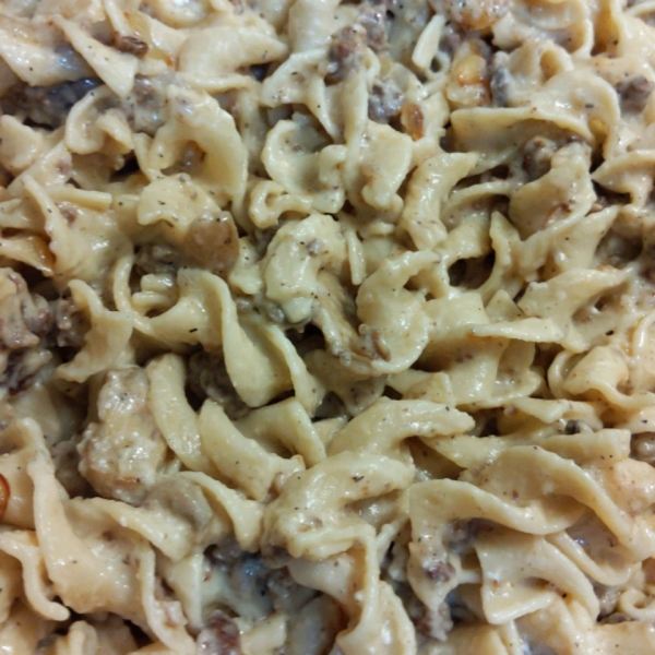 Quick and Easy Hamburger Stroganoff