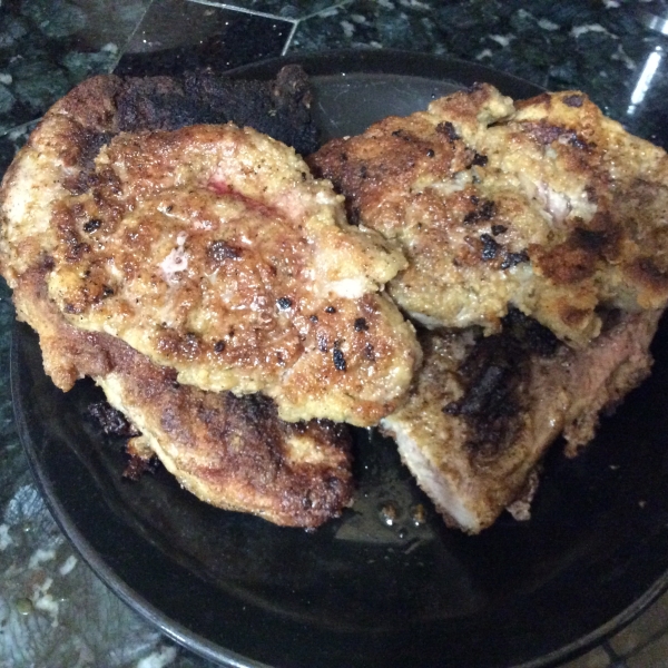 Thick-Cut Fried Pork Steaks