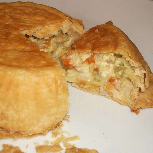 Chicken Pot Pie with Puff Pastry