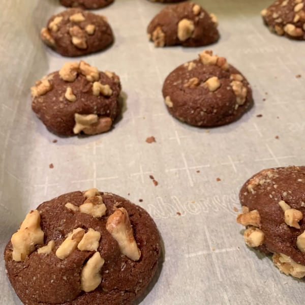 Caramel Filled Chocolate Cookies