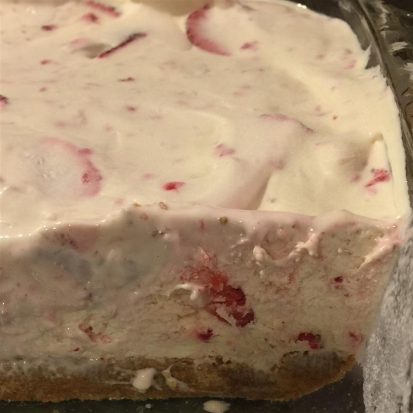 Strawberry Frozen Pie