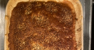 Buttermilk Pie with Molasses