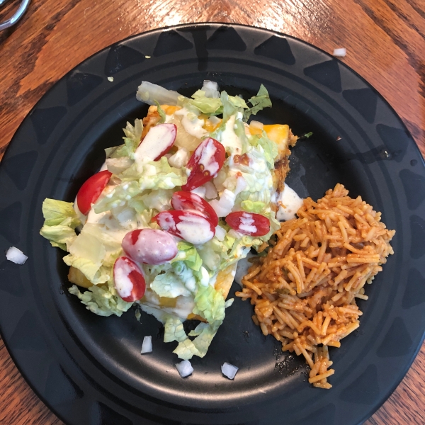 Chicken Chimi in the Oven