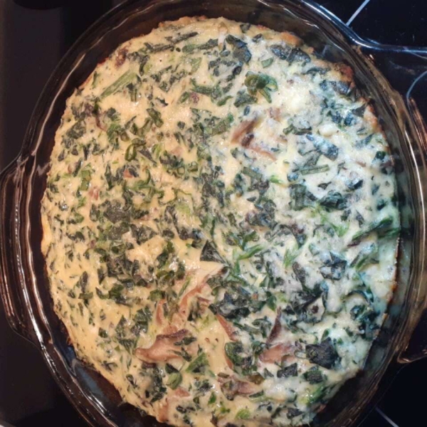 Spinach and Mushroom Frittata